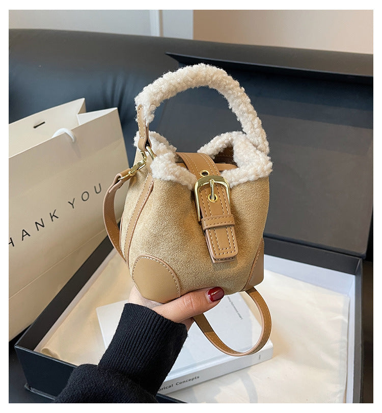 Bags Women Shoulder Bag Casual Retro Plush