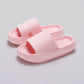 Summer EVA Slippers Solid Color Rhombus Stripe Anti-slip Slippers