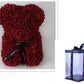 Liebesgeschenk Rosenbär Ewige Blume Rose Teddybär PE-Schaumbär 25 cm