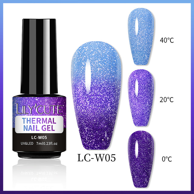 Thermal Gel Color Changing Nail Polish