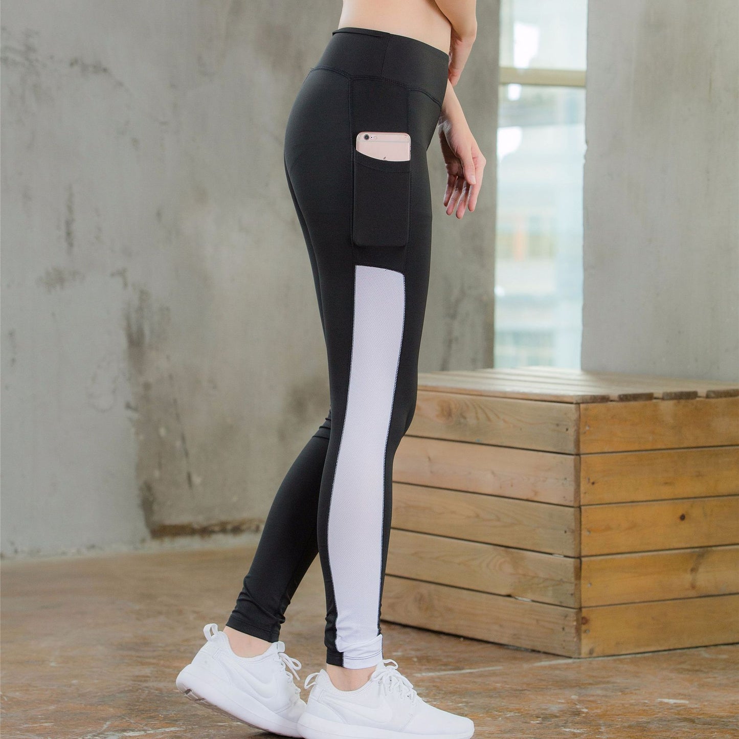 Frauen Yoga Hose Mit Tasche Strumpfhosen Energie Nahtlose Sport Hosen Für Frauen Hohe Taille Sport Leggings Fitness Laufhose Frauen