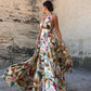 Women's Floral Long Dress