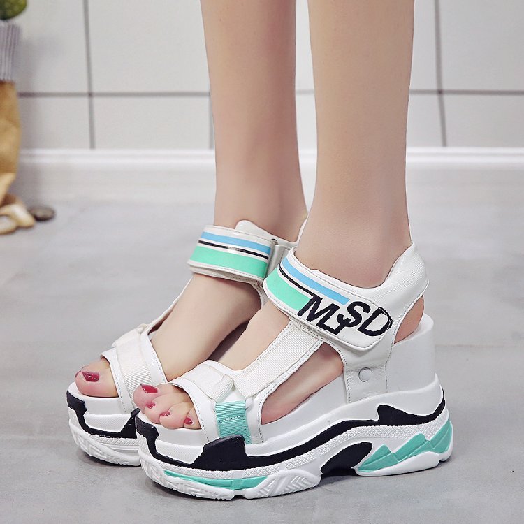 TUINANLE Sandals Summer Chunky High Heels