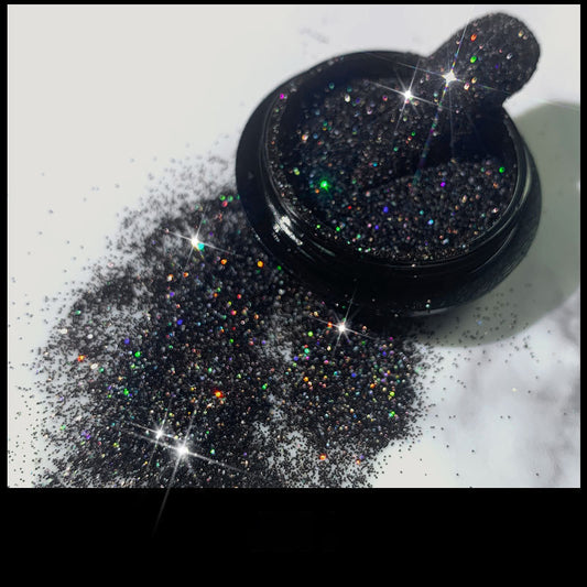 Glitter Flash Unghie Polvere di cristallo di diamante Net Celebrity Vibrato