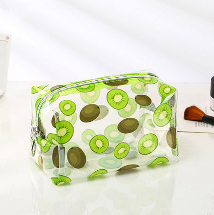 Transparent Pvc Waterproof Cosmetic Bag Large Capacity