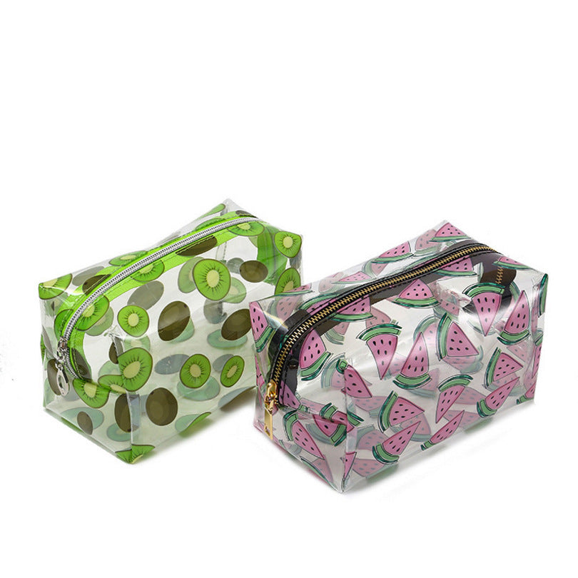 Transparent Pvc Waterproof Cosmetic Bag Large Capacity