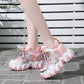 Summer Breathable Rainbow Net Shoes