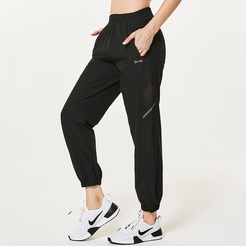 Pantaloni sportivi ad asciugatura rapida Pantaloni larghi da donna Pantaloni casual di grandi dimensioni Pantaloni da yoga fitness Pantaloni sottili Pantaloni da corsa