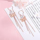 Silver Earrings Ear Line 925 Earrings Simple Ins Earrings