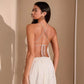 Women's Comfort And Casual Backless Set Long Dress