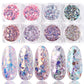 Nail Glitter Set | Nail Glitter Powder Set | Trend N Trove