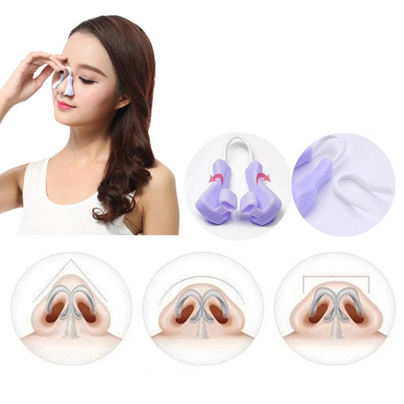 Magic Nose Shaper Clip Naso Lifting Shaper Modellatura Ponte Naso Raddrizzatore Naso in Silicone Più Sottile Nessun Dolore Doloroso Strumenti di Bellezza