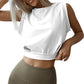 Sexy Navel-Exposed Sweatshirt Summer Tops Women's Clothing