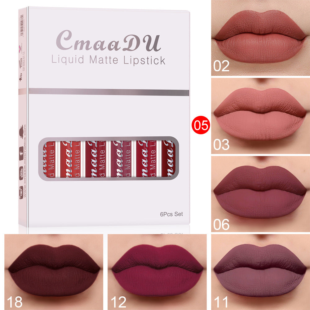 Matte Waterproof Lipstick | Matte Non-Stick Lipstick | Trend N Trove