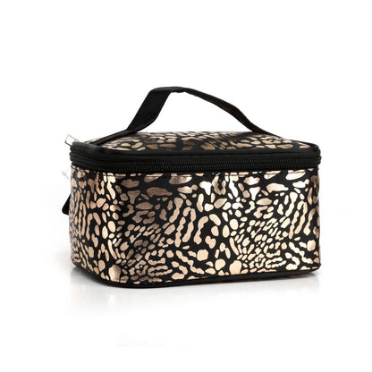 Large Capacity Handbag Leopard Print Cosmetic Bag