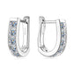 Women's Fashion Bling Diamond Earrings