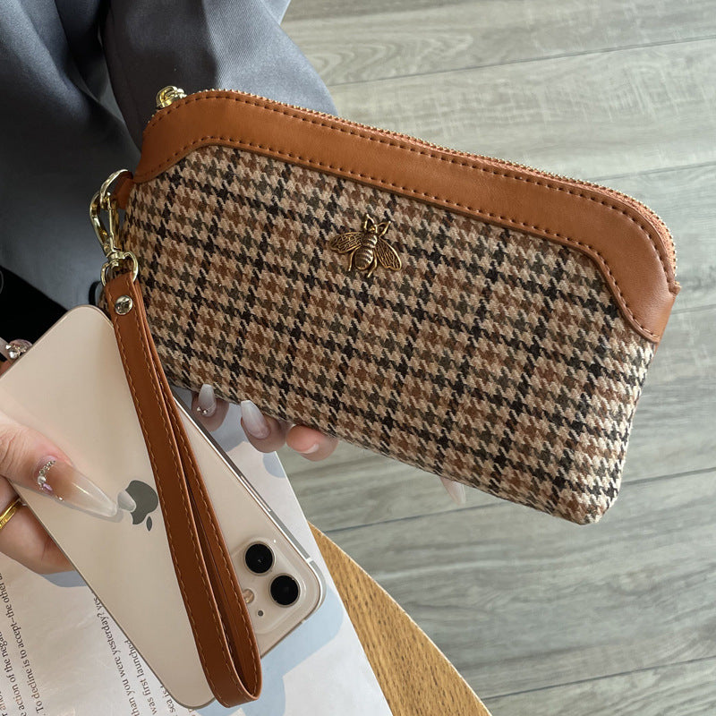 Neue exquisite, elegante Handtasche aus Canvas für Damen