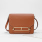 Genuine Leather Tofu Bag Trendy High-end Crossbody