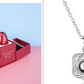 Gifts Metal Rose Jewelry Gift Box Necklace For Wedding Girlfriend Necklace Gifts