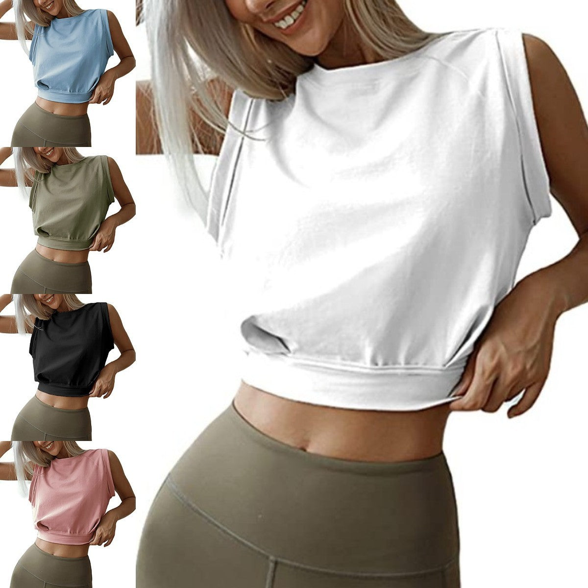 Sexy Navel-Exposed Sweatshirt Summer Tops Women's Clothing