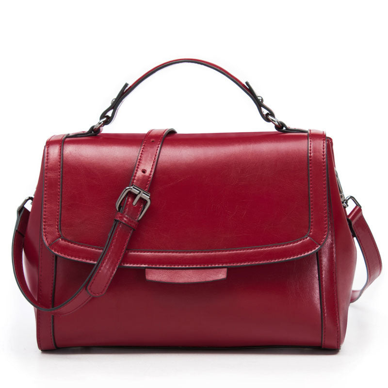 Damentasche aus echtem Leder, All-Match-Schulter-Crossbody