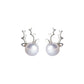 S925 Silver  Pearl Earrings Jewelry