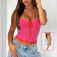 Lace Camisole Summer Slim Gauze Backless Vest Fashion