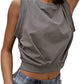 Sexy Navel-Exposed Sweatshirt Summer Tops Women's Clothing