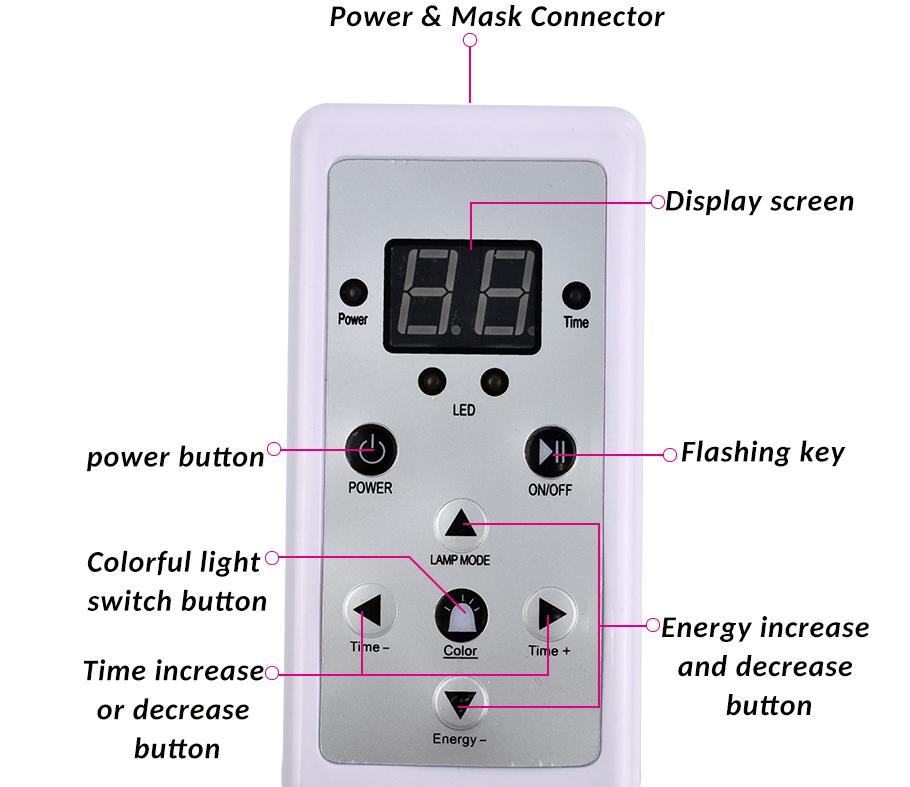 Led-Gesichtsschönheitsinstrument