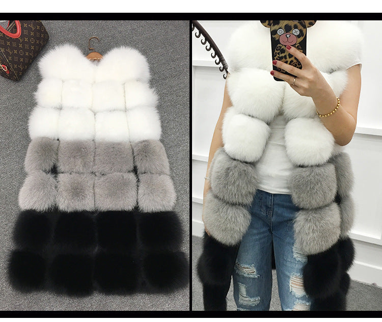 winter jacket for women Fur Vest