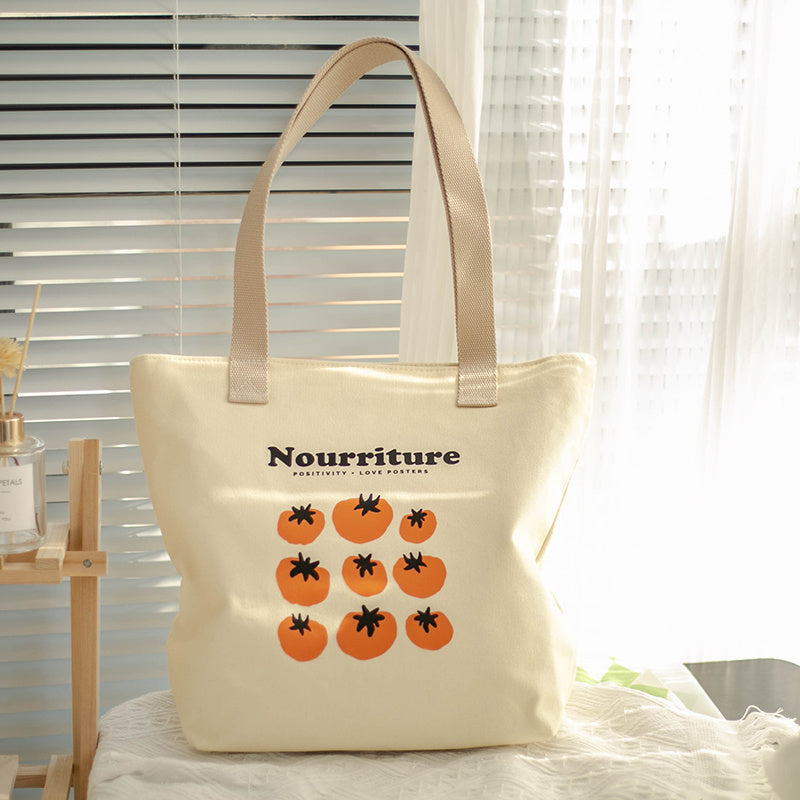 Women's Canvas Artistic Portable One-shoulder Mummy Tote Bag