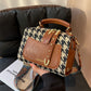 Contrast Color And Versatile Crossbody Bag Small Square Bag