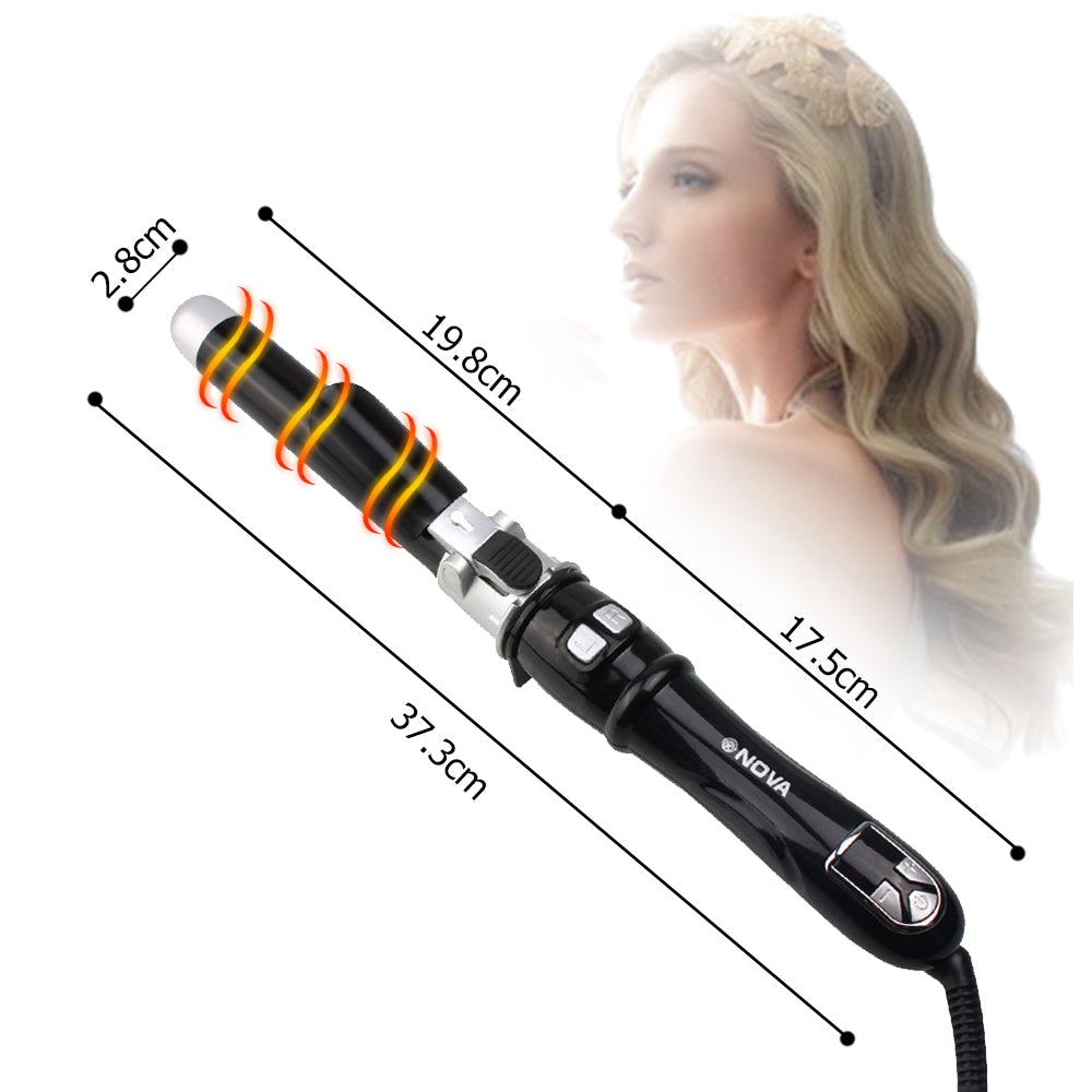 Otating Curling Iron Curling Wand Automatische Lockenwickler 30s Instant Heat Auto Hair Waver Haar Styling Eisen