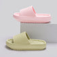 Summer EVA Slippers Solid Color Rhombus Stripe Anti-slip Slippers