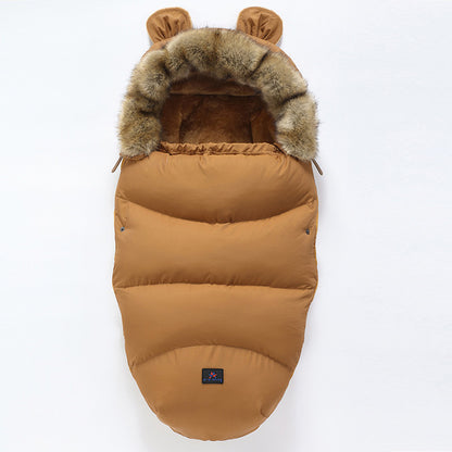 Winter Sleeping Bags Envelope Newborn Baby Stroller Pad