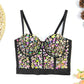 Niche Tube Top Beaded Light Diamond Hot Girl Sling Top