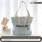 Women's Canvas Artistic Portable One-shoulder Mummy Tote Bag