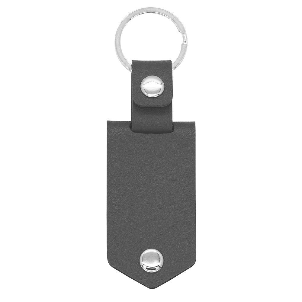 Leather Photo UV Color Printed Keychain