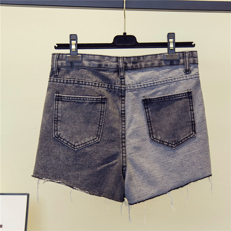 Jeansshorts für Damen in großen Größen