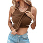 Round Neck Vest With Bra Summer