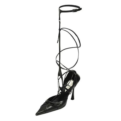 Vielseitige High Heel Schuhe mit Schnalle