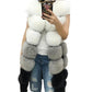 winter jacket for women Fur Vest