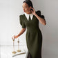 New Temperament Commute Elegant Slim Fashion Casual Dress