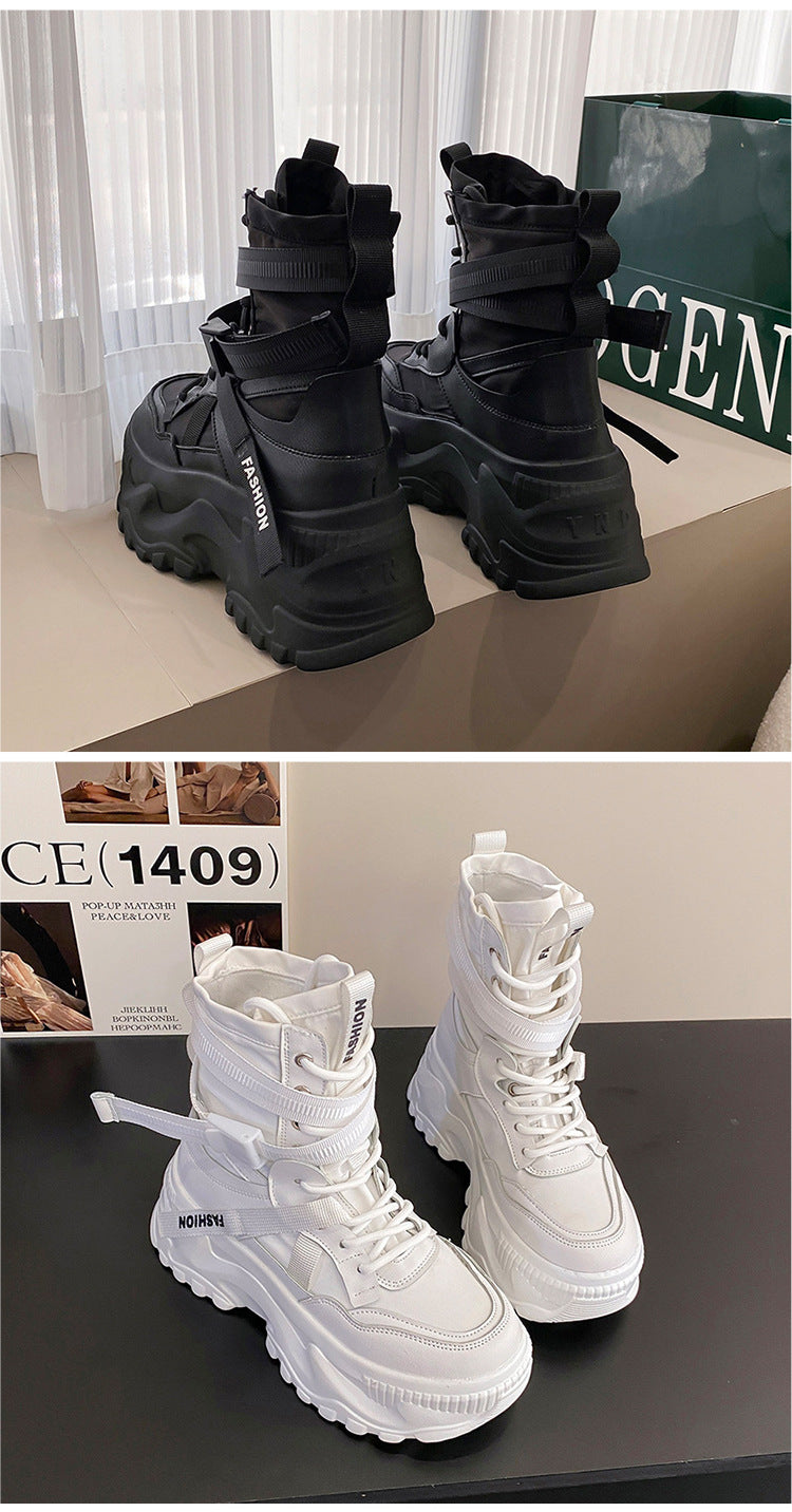 Women's Platform Height Increasing Casual Sneakers