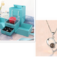 Gifts Metal Rose Jewelry Gift Box Necklace For Wedding Girlfriend Necklace Gifts