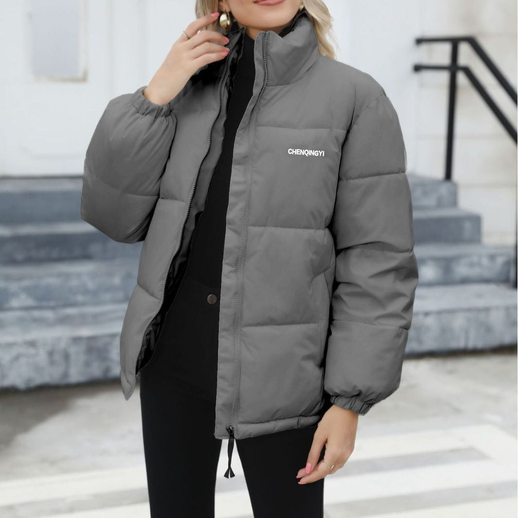 Winter Coat Casual Windproof Down Cotton Coat Warm