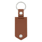 Leather Photo UV Color Printed Keychain