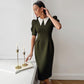 New Temperament Commute Elegant Slim Fashion Casual Dress