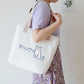 Women's Canvas Artistic Portable One-shoulder Mummy Tote Bag