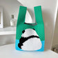 Tote Bag Cute Animal Portable